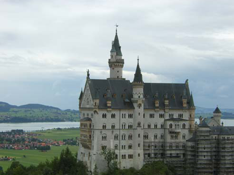 Castillo de Luis II de Baviera, en Fussen