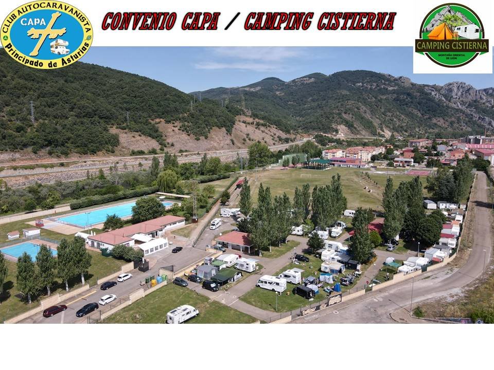 CONVENIO CAPA  Y  CAMPING CISTIERNA