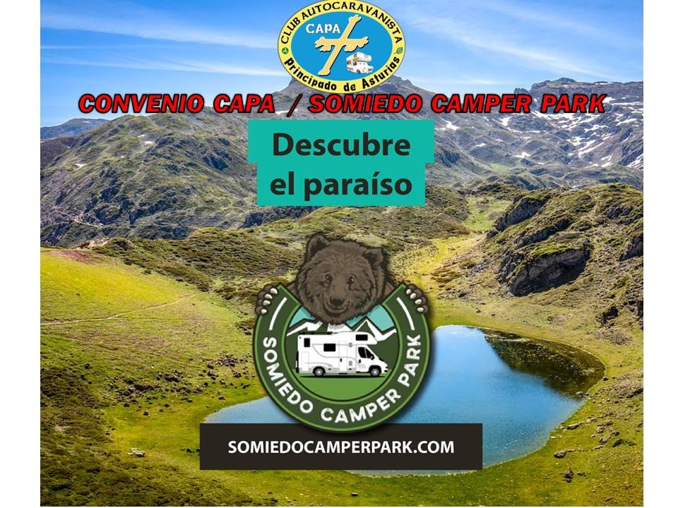 CONVENIO CAPA  Y  SOMIEDO CAMPER PARK