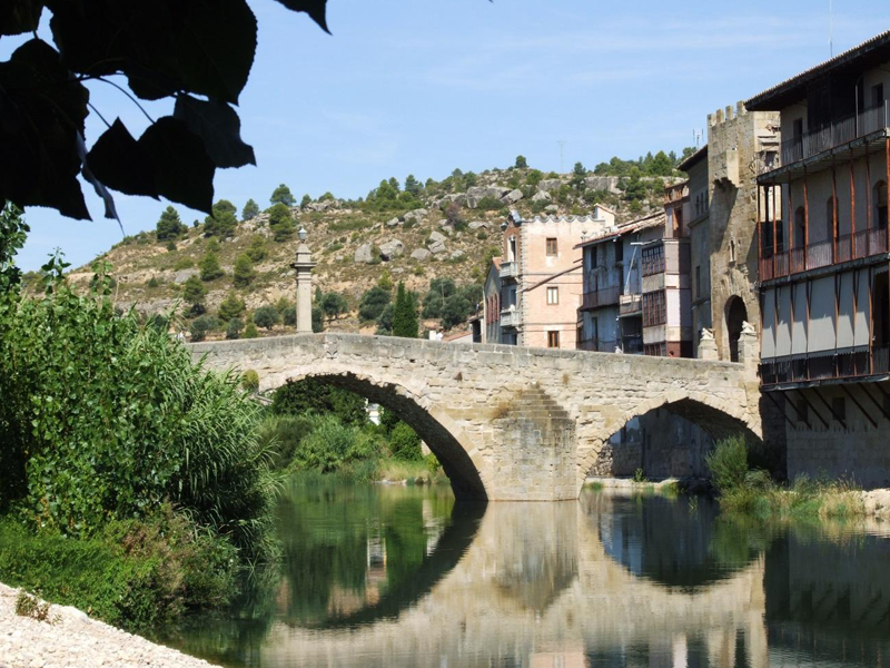 Puente sobre el ro Matarraa, en Valderrobres